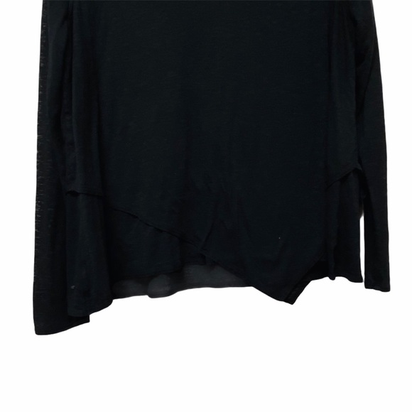 Lululemon Layered Black Long Sleeve Sz 12 - Picture 2 of 9